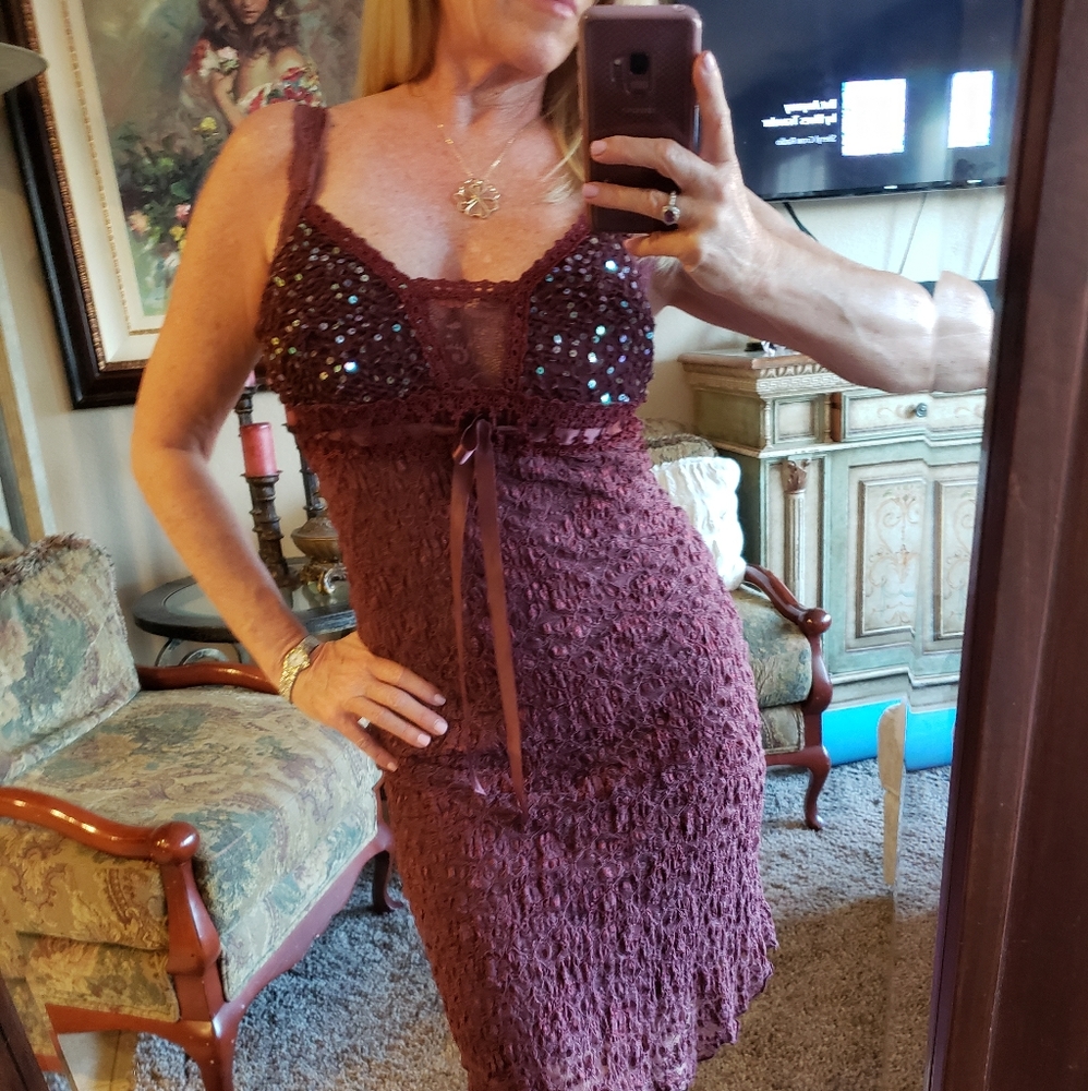 NWT Anne Ferriday Vintage Lace dress
